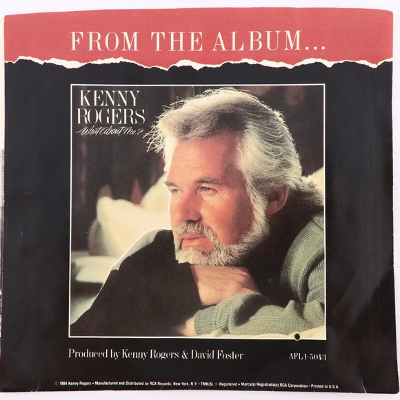 Kenny Rogers, Kim Carnes & James Ingram - What About Me? 45 rpm 7" Single Record - Picture 1 of 8